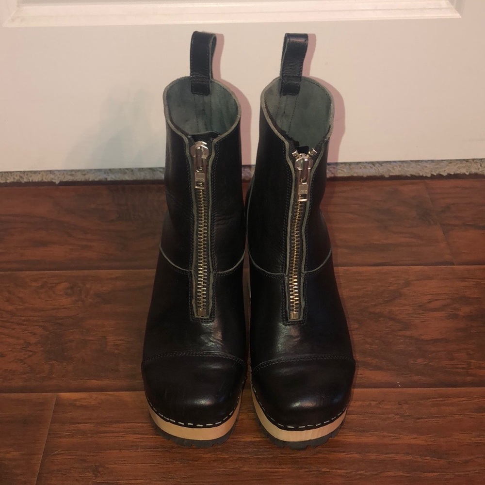 Swedish Hasbeens Grunge Boot Size 38